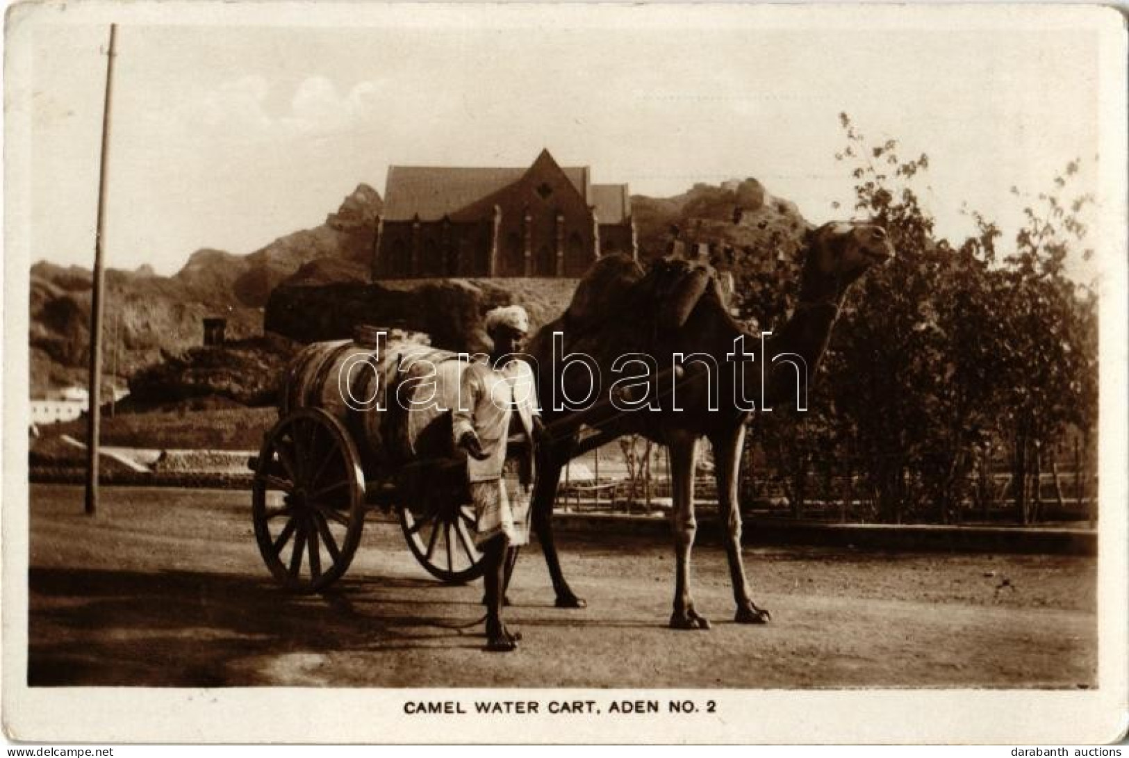 ** T2/T3 Aden, Camel Water Cart, Yemeni Folklore (gluemark) - Sin Clasificación