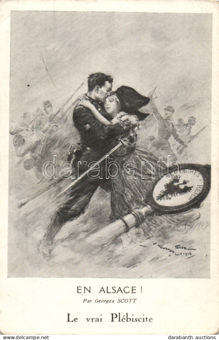 ** T3 French Military Propaganda, Alsace S: G. Scott (fa) - Non Classés