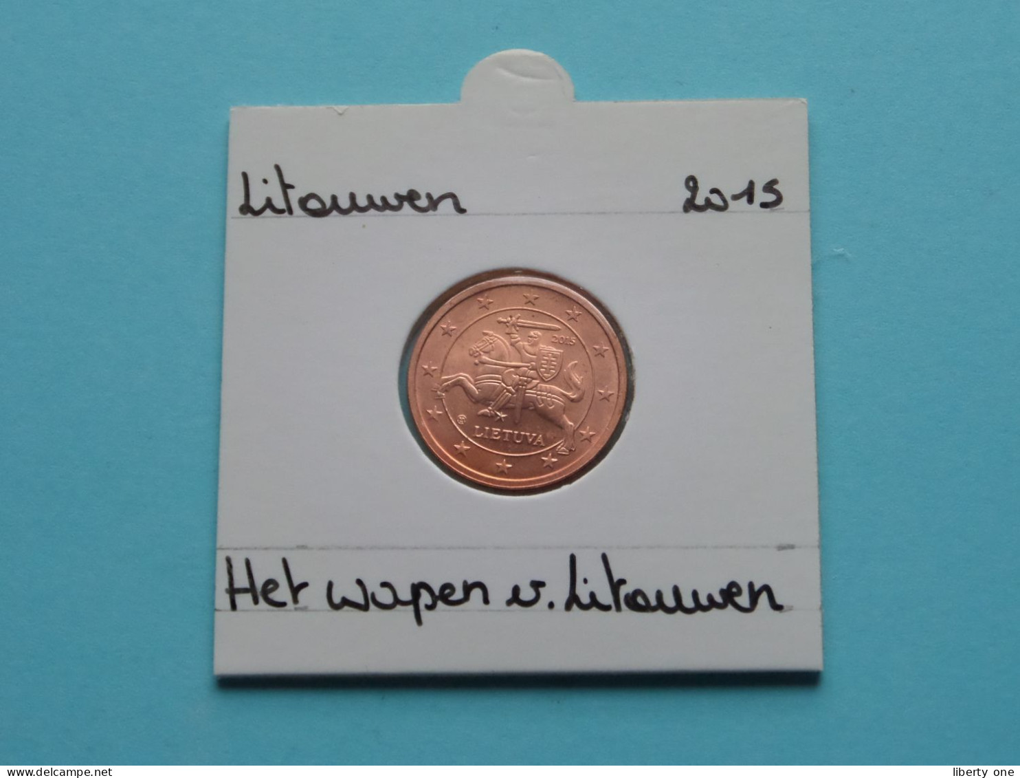 2015 - 2 Eurocent >> Het Wapen Van Litouwen ( Zie / Voir / See > DETAIL > SCANS ) LIETUVA ! - Lituanie