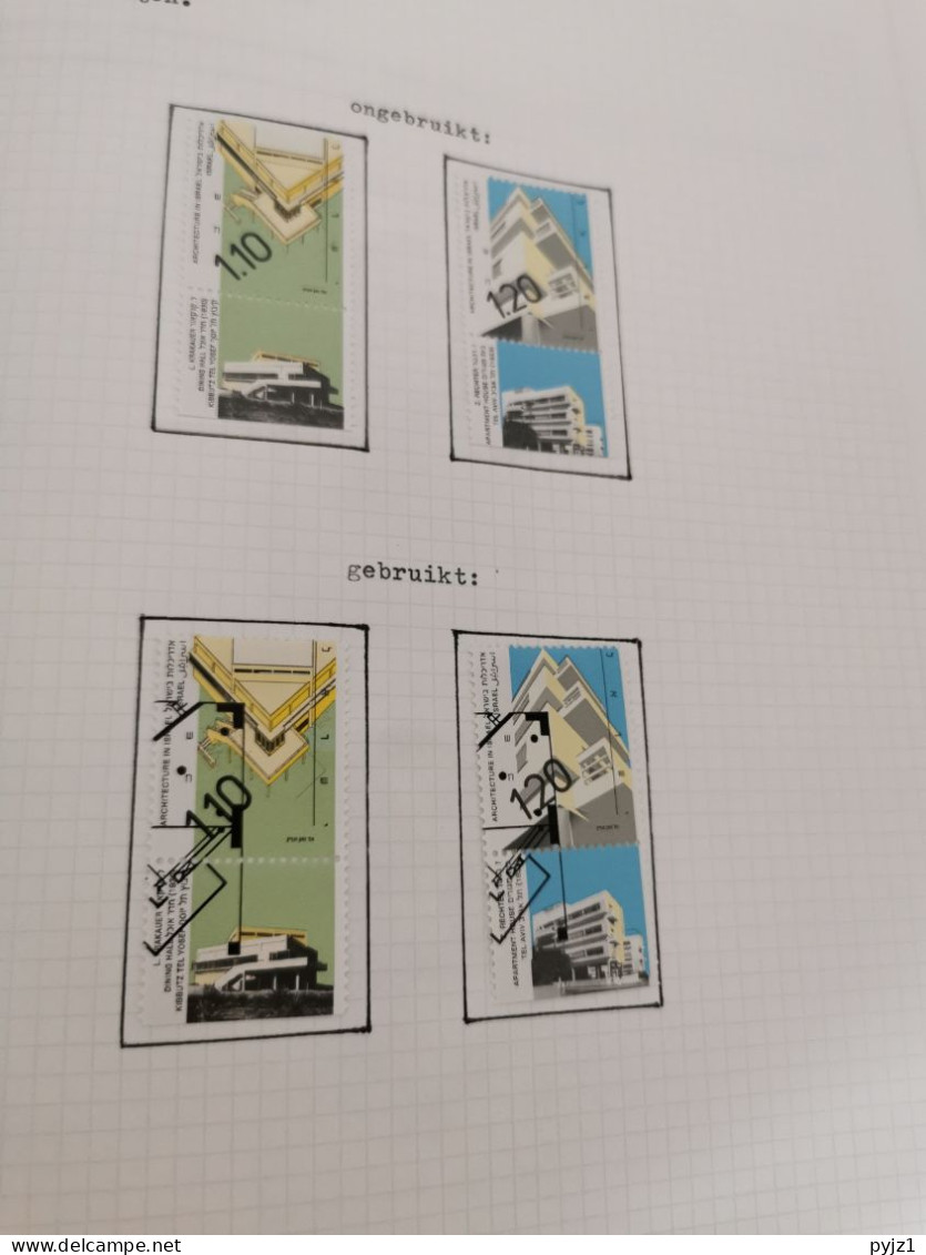 Israel 1985-1992 double collected mnh-used