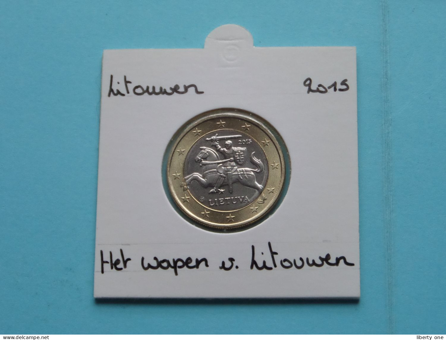 2015 - 1 Euro >> Het Wapen Van Litouwen ( Zie / Voir / See > DETAIL > SCANS ) LIETUVA ! - Lituanie