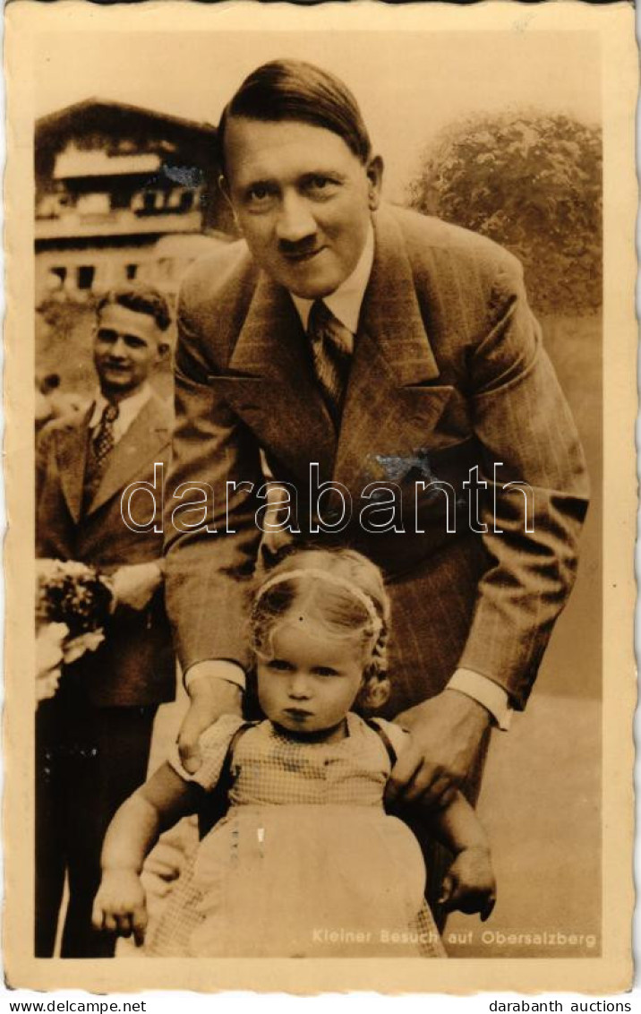 * T2 Kleiner Besuch Auf Obersalzberg / Adolf Hitler. Photo-Hoffmann + So. Stpl - Non Classés
