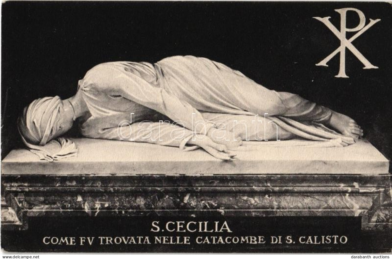 ** T2 S. Cecilia Come FV Trovata Nelle Catacombe Di S. Calisto / Tomb Of St. Cecilia - Ohne Zuordnung