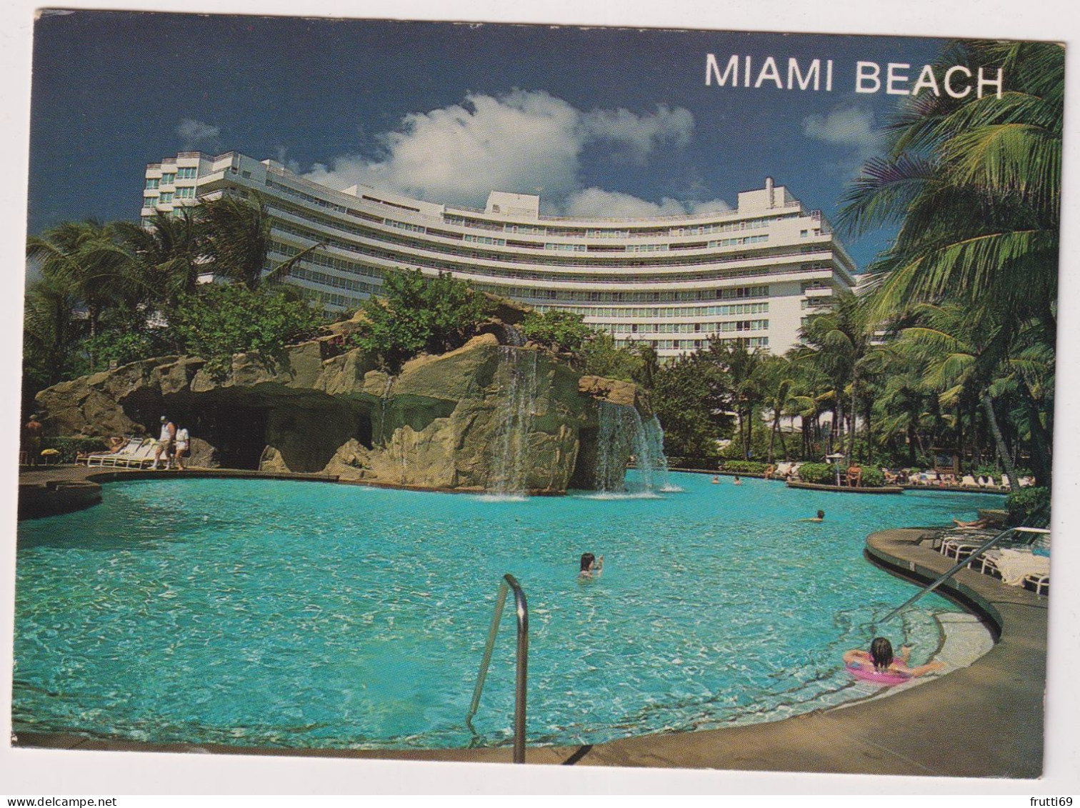 AK 198099 USA - Florida - Miami Beach - Fontainbleau Hilton Hotel - Pool Area - Miami Beach