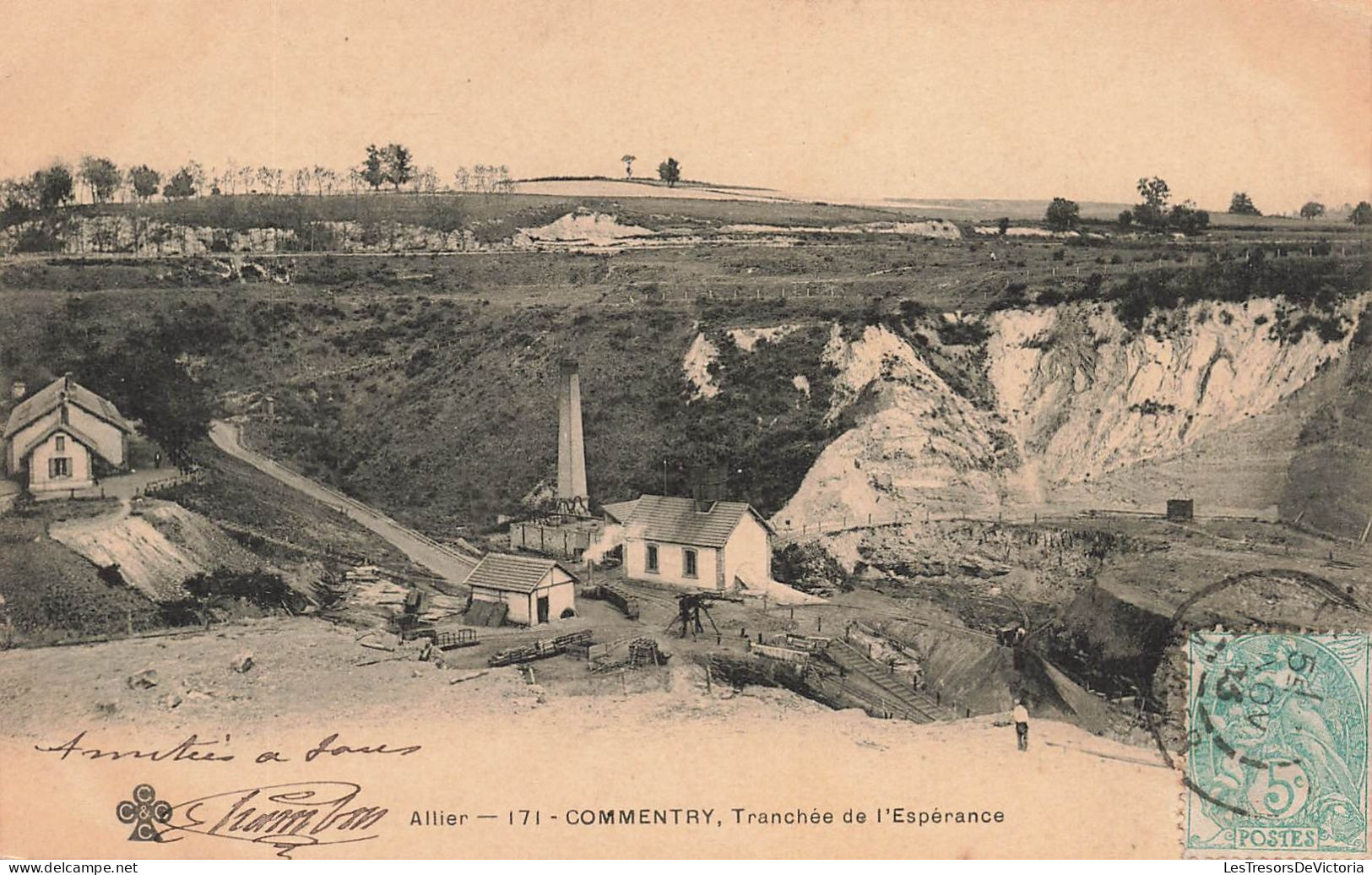 FRANCE - Commentry - Tranchée De L'Espérance - Carte Postale Ancienne - Commentry