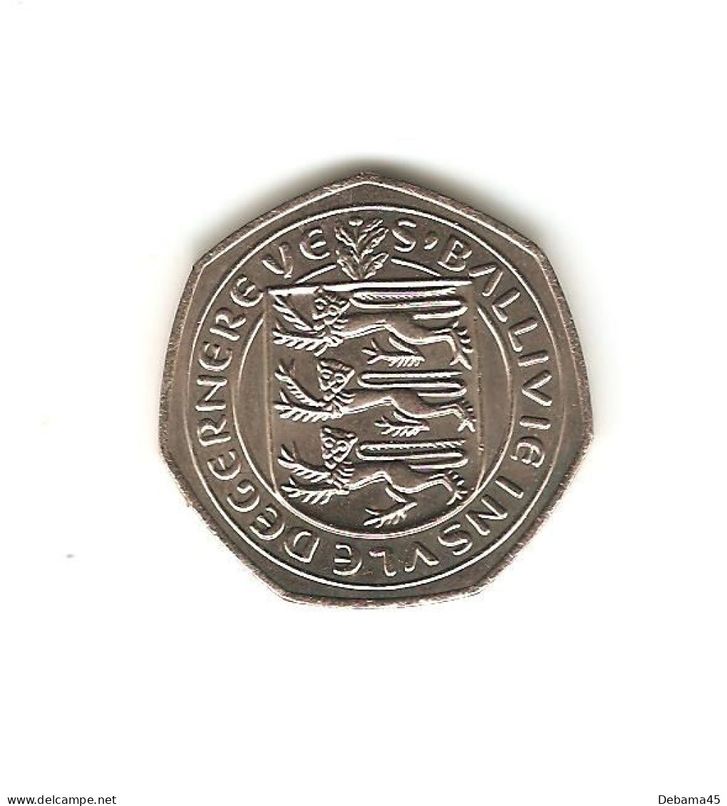495/ Guernesey : 50 Pence 1982 - Guernsey