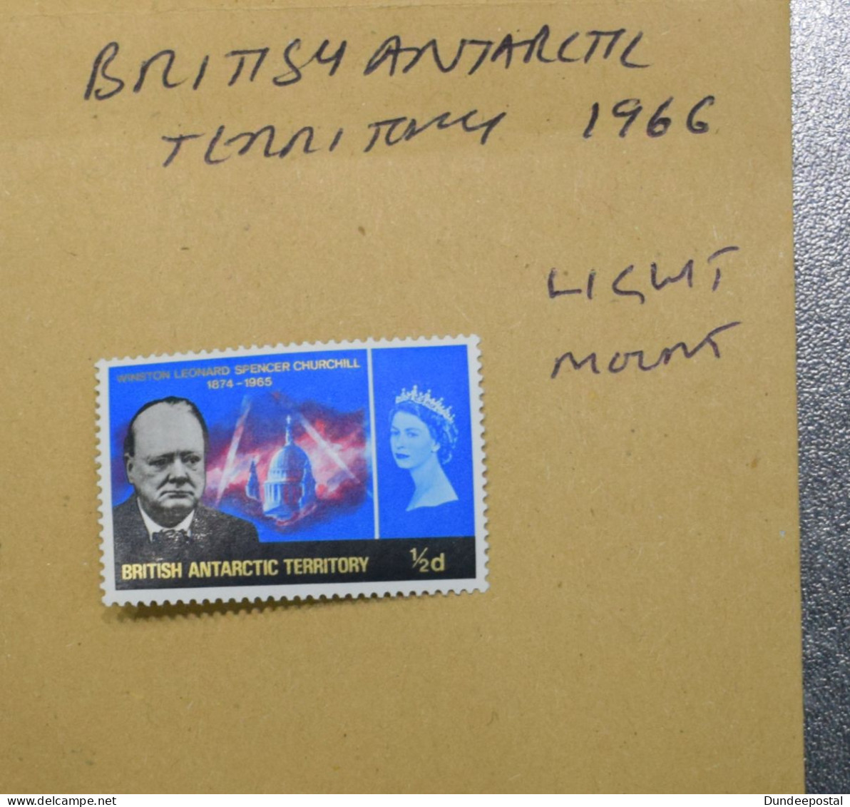 BRITISH ANTARCTIC STAMPS  Coms Light Mount 1966  ~~L@@K~~ - Ongebruikt