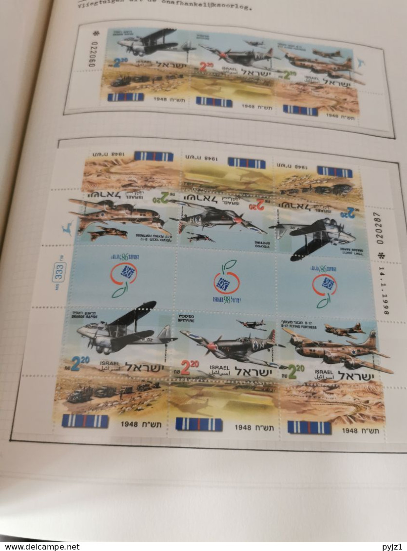 Israel 1993 - 2007 MNH complete with extras