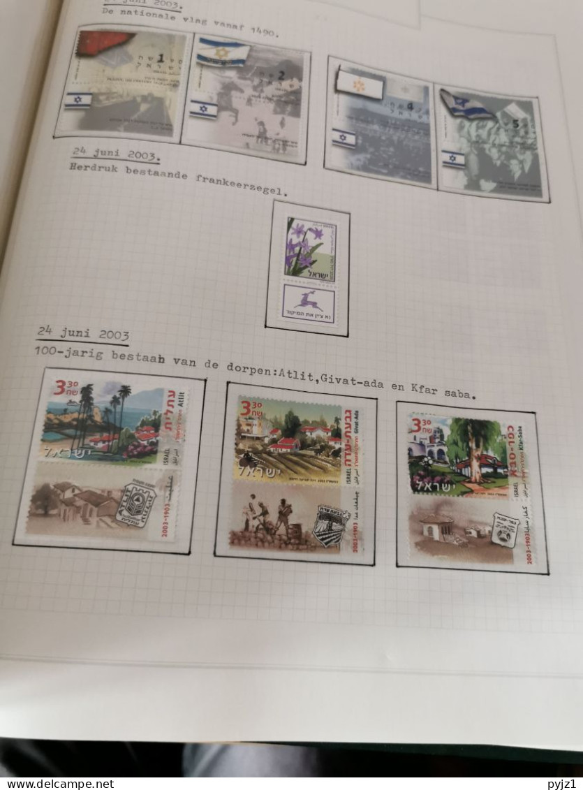 Israel 1993 - 2007 MNH complete with extras