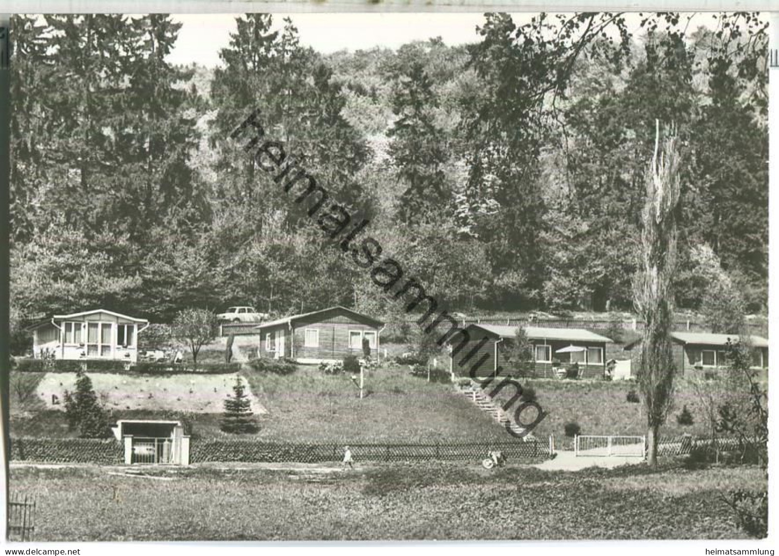 Neustadt/Harz - Bungalows Im Liegental - Foto-Ansichtskarte - Neustadt / Orla