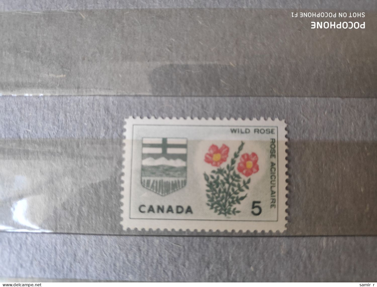 1964	Canada Wild Roses (F81) - Unused Stamps