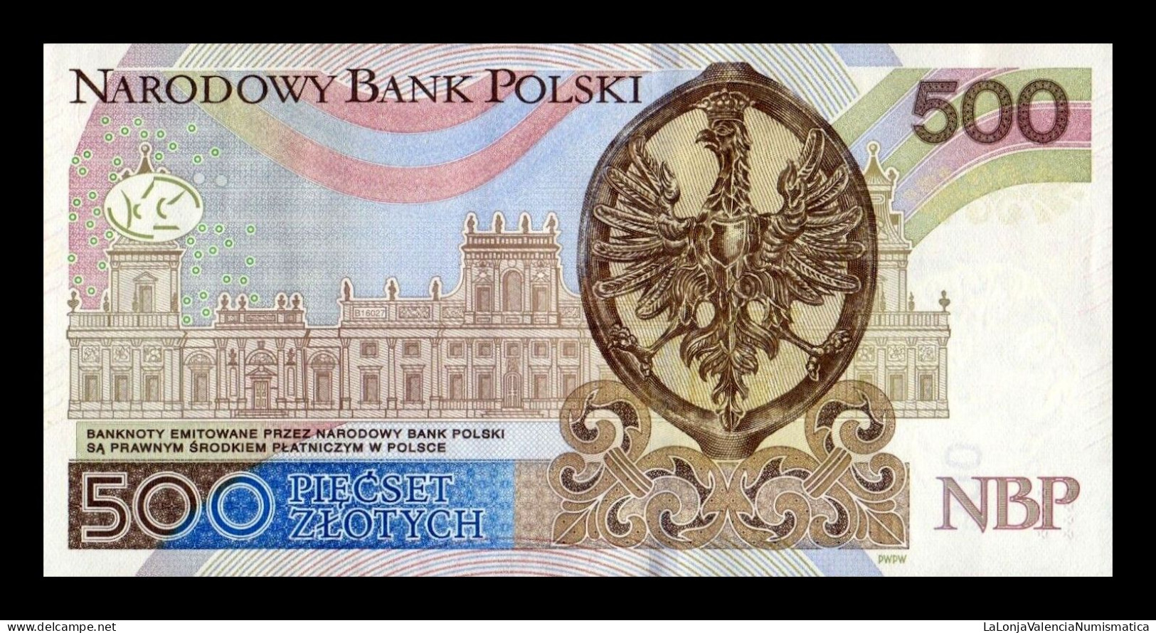 Polonia Poland 500 Zlotych 2017 Pick 190b Sc Unc - Pologne