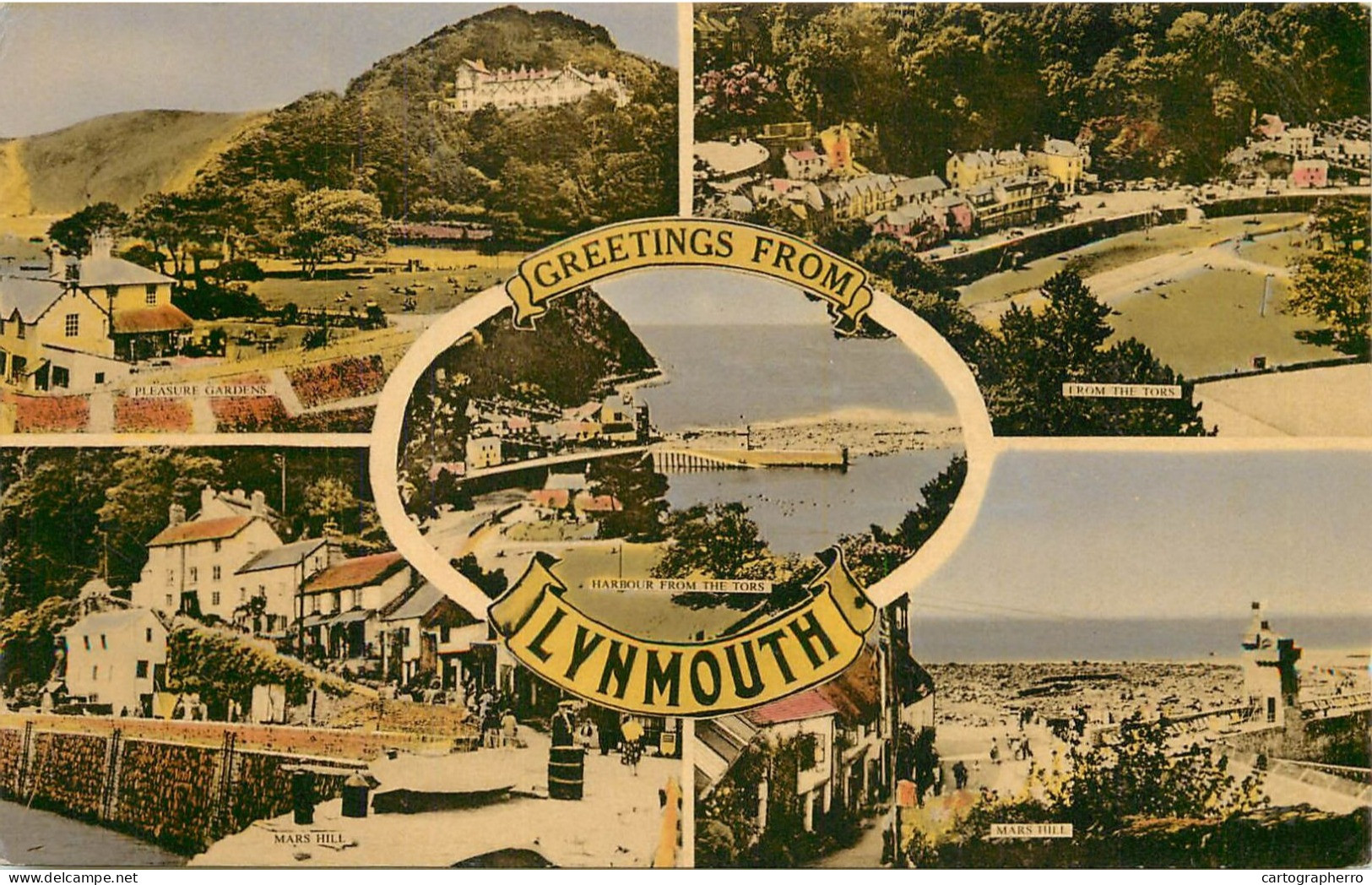 England Greetings From Lynmouth - Lynmouth & Lynton
