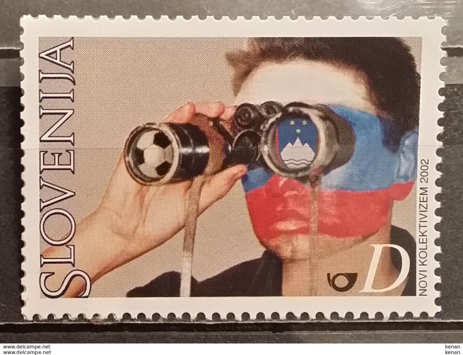 Slovenia, 2002, Mi: 400 (MNH) - 2002 – Corea Del Sud / Giappone