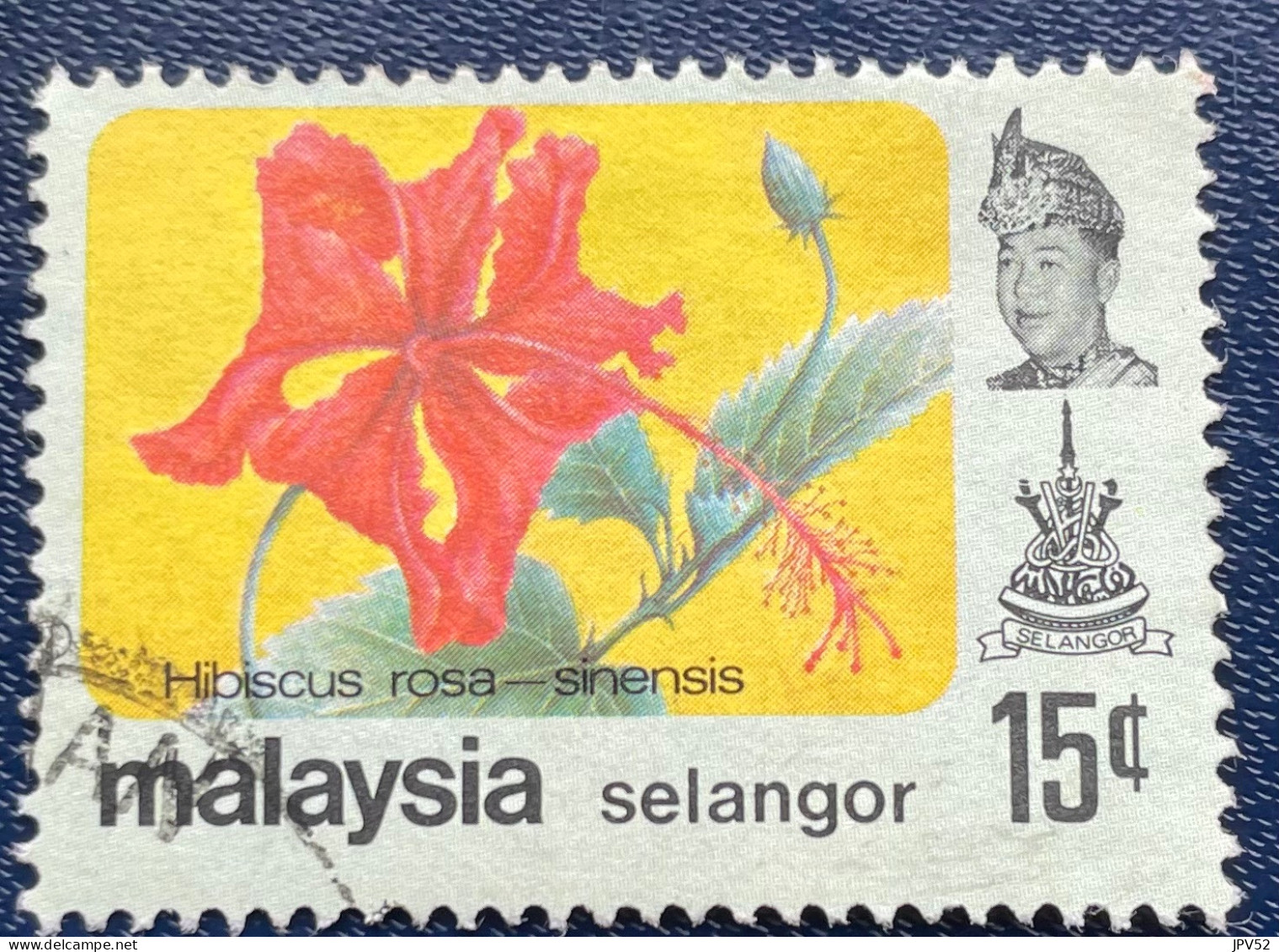 Malaysia Selangor -  Maleisië - C5/3 - 1979 - (°)used - Michel 116 - Bloemen - Malaysia (1964-...)