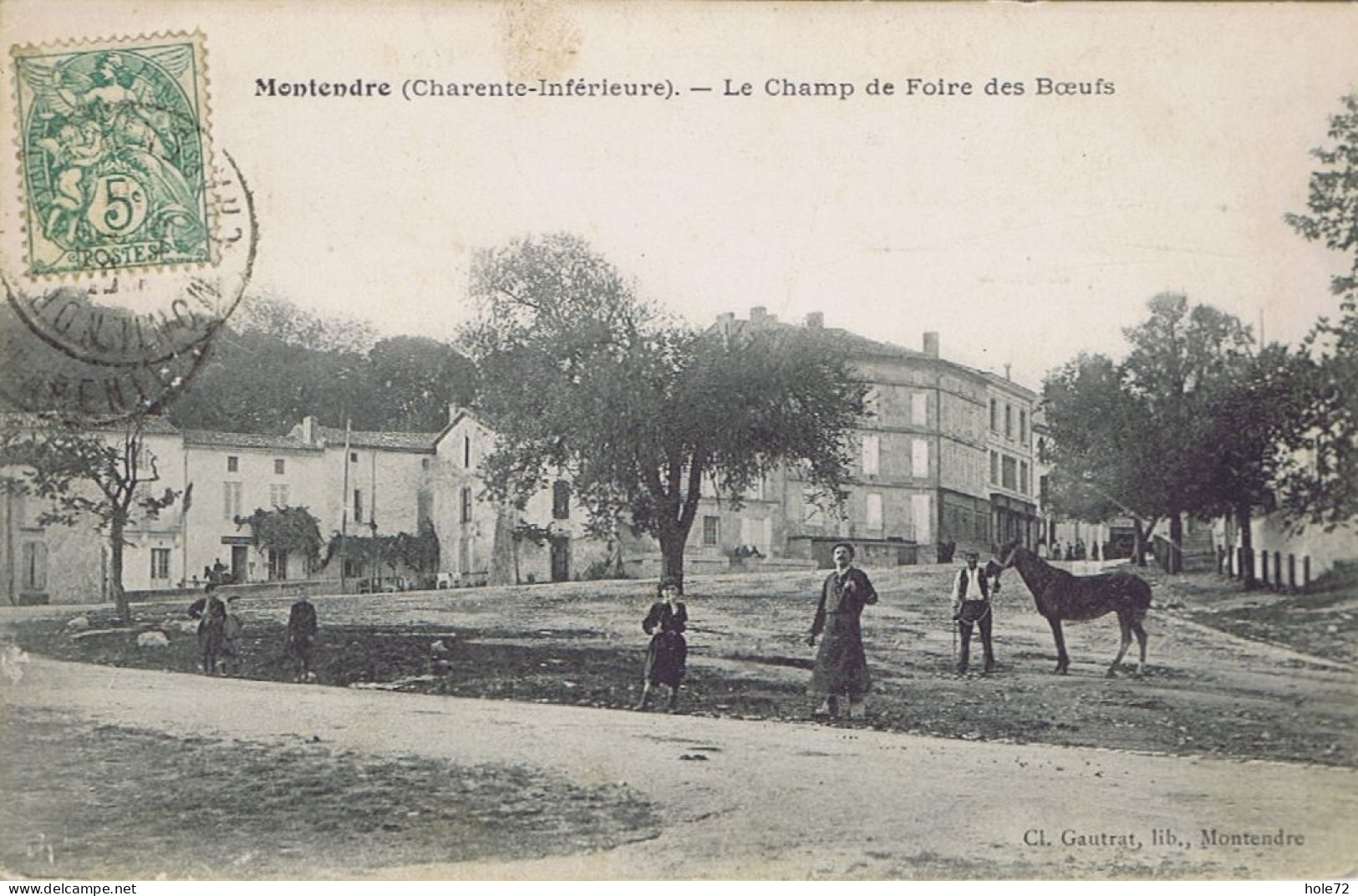 17 -  Montendre (Charente-Maritime) - Le Champ De Foire Des Boeufs - Montendre