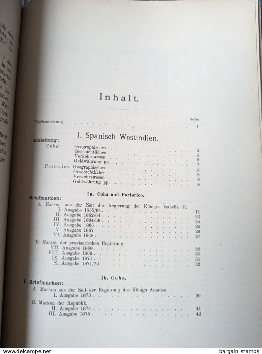 Der Postwertzeichen Spaniens und seiner Kolonien - Rudolf Friederich - Berlin -	1894