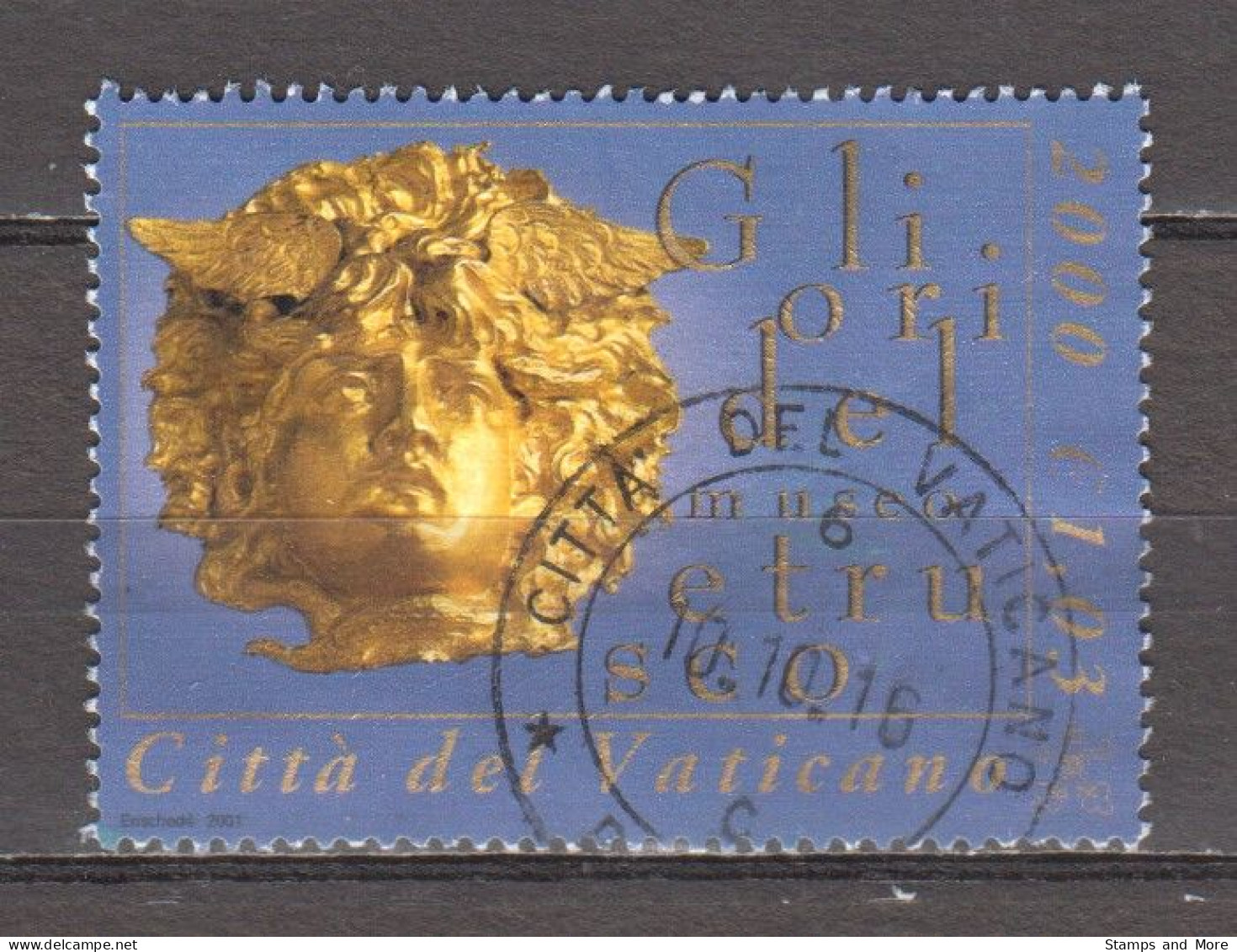 Vatican 2001 Mi 1389 Canceled ETRUSCAN MUSEUM (1) - Used Stamps