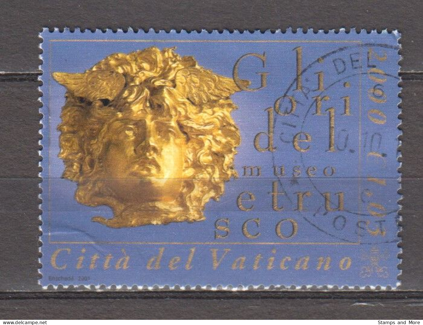 Vatican 2001 Mi 1389 Canceled ETRUSCAN MUSEUM (2) - Used Stamps