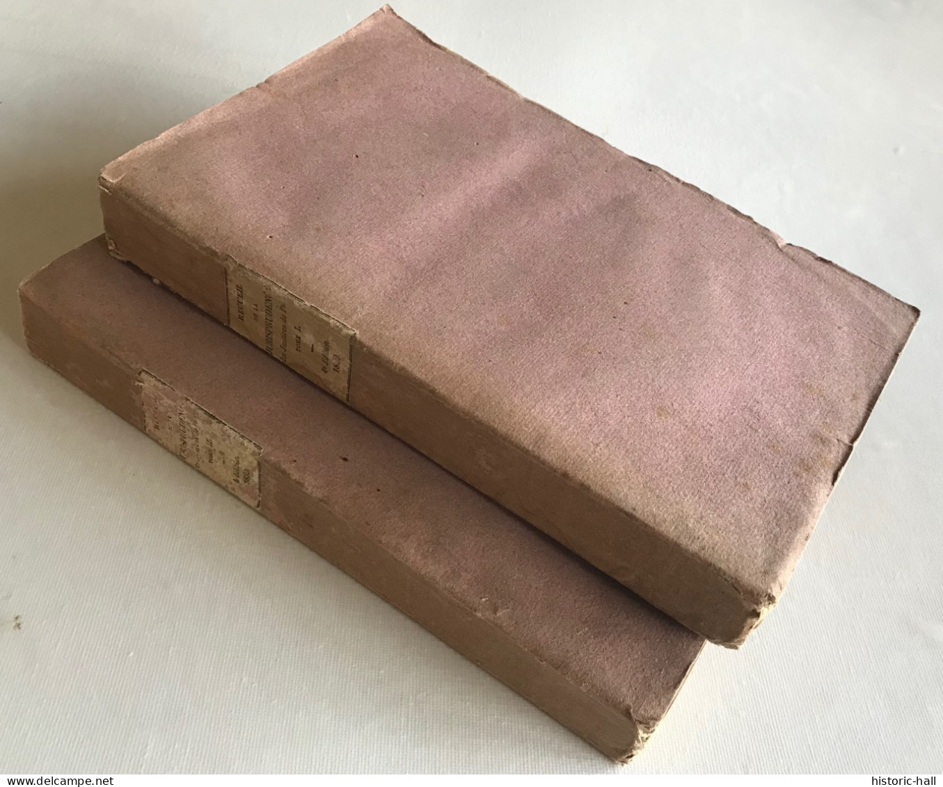 Recueil Général Et Raisonné Des Compétences, Attributions Et Jurisprudence Des JUSTICES DE PAIX    - 1839 - Tome 1 & 2 - Recht