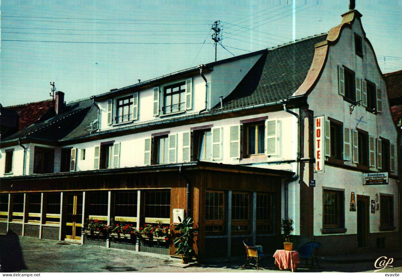 67     WASSELONNE   "AU SAUMON"  Hôtel-Restaurant - Wasselonne