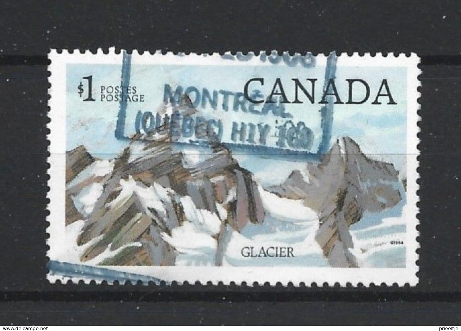 Canada 1984 Glacier Y.T. 887 (0) - Used Stamps