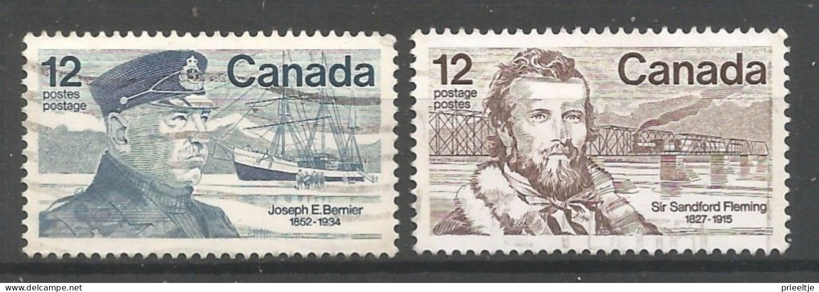 Canada 1977 Personalities Y.T. 640/641 (0) - Used Stamps