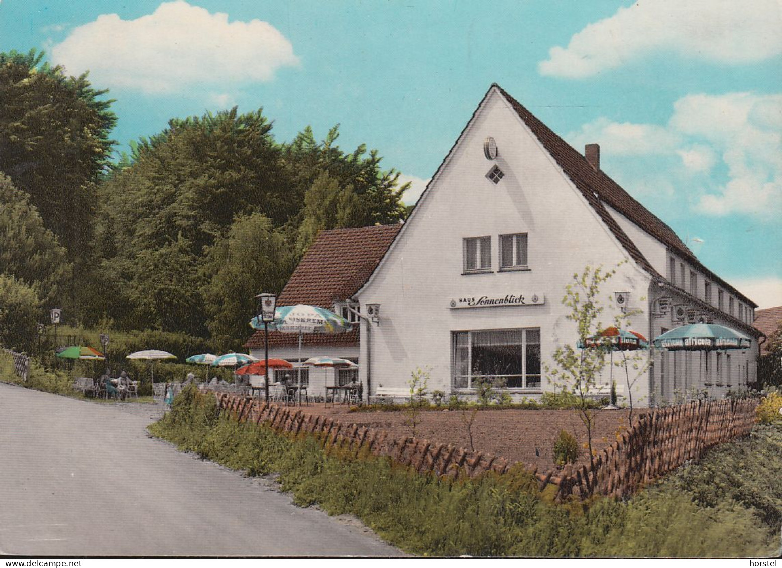 D-32361 Preußisch Oldendorf - Ortsteil Börningshausen - Haus-Sonnenblick Mit Cafe - Lübbecke