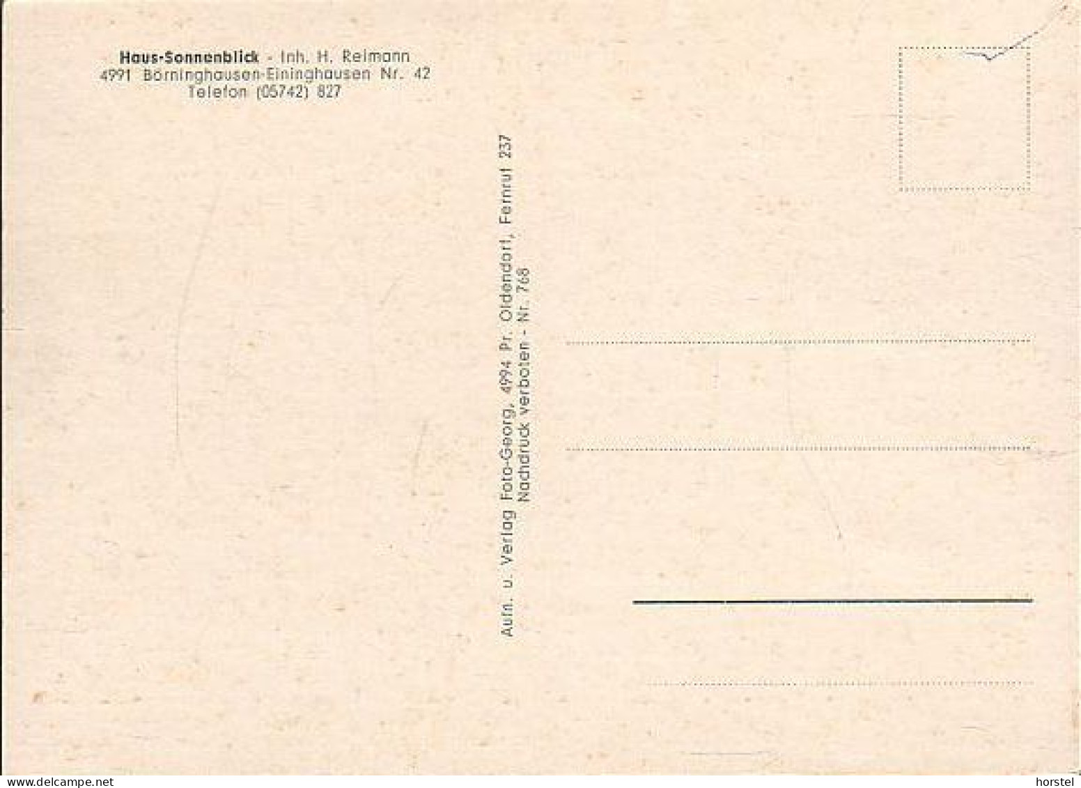 D-32361 Preußisch Oldendorf - Ortsteil Börningshausen - Haus-Sonnenblick Mit Cafe - Luebbecke