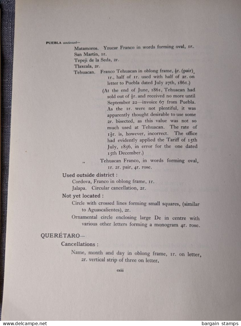 Notes Regarding Stamps Issued From Aug 1st 1856 To May 27th 1864 Based On Specimens In The Possession Of The Author - ? - Handbücher