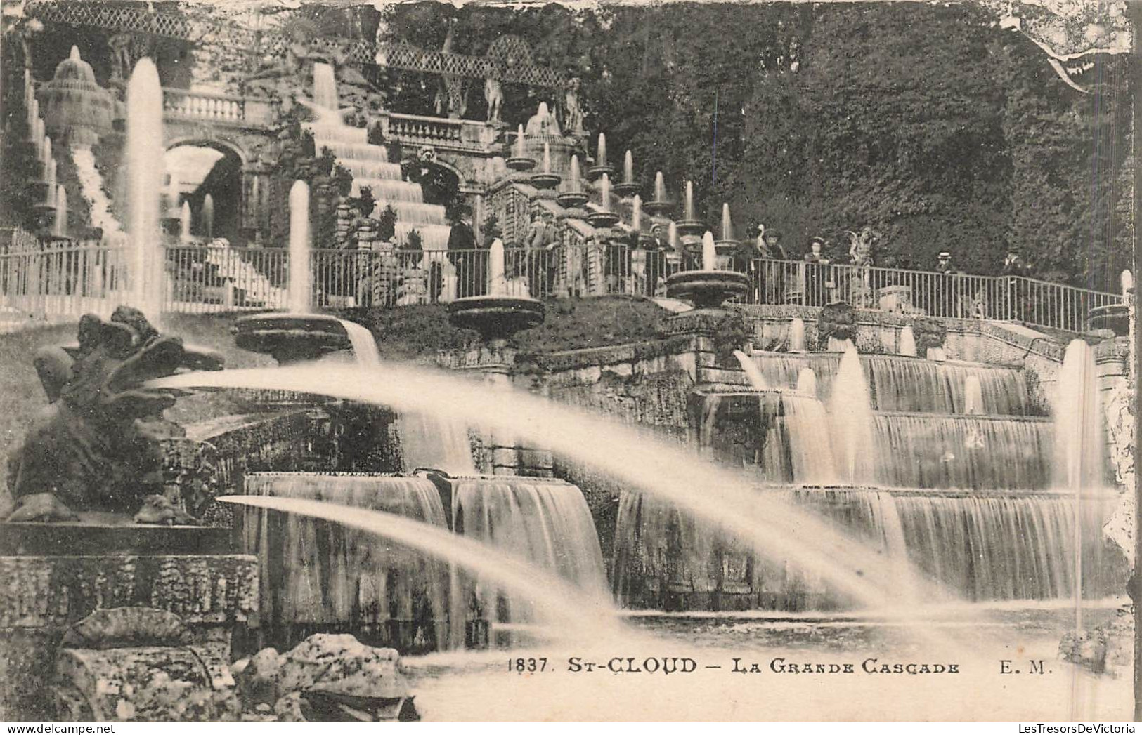 FRANCE - Saint Cloud - La Grande Cascade - Carte Postale Ancienne - Saint Cloud