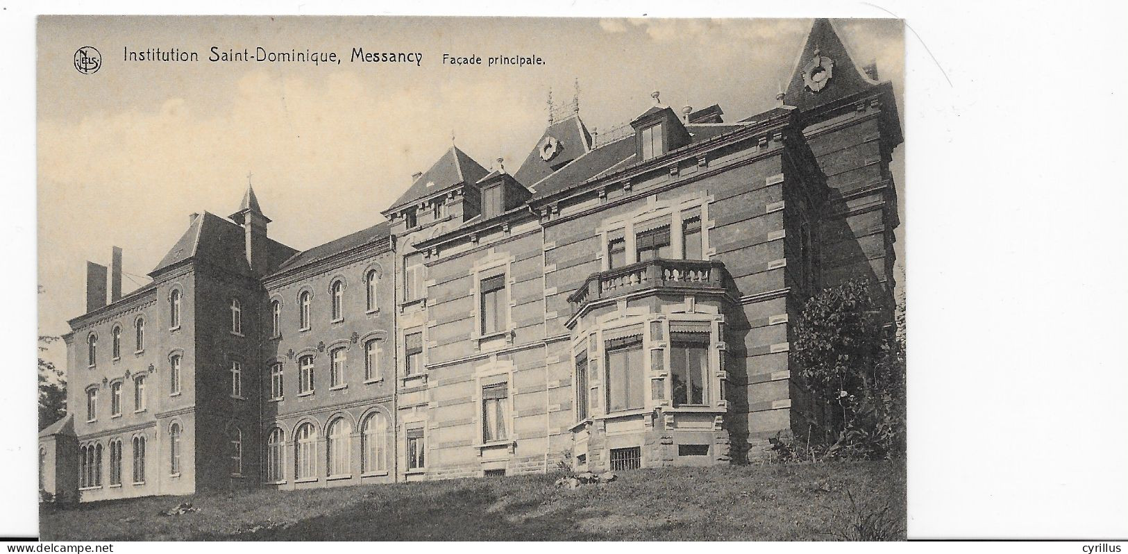 CPA - MESSANCY - INSTITUTION SAINT-DOMINIQUE - FACADE PRINCIPALE - Messancy