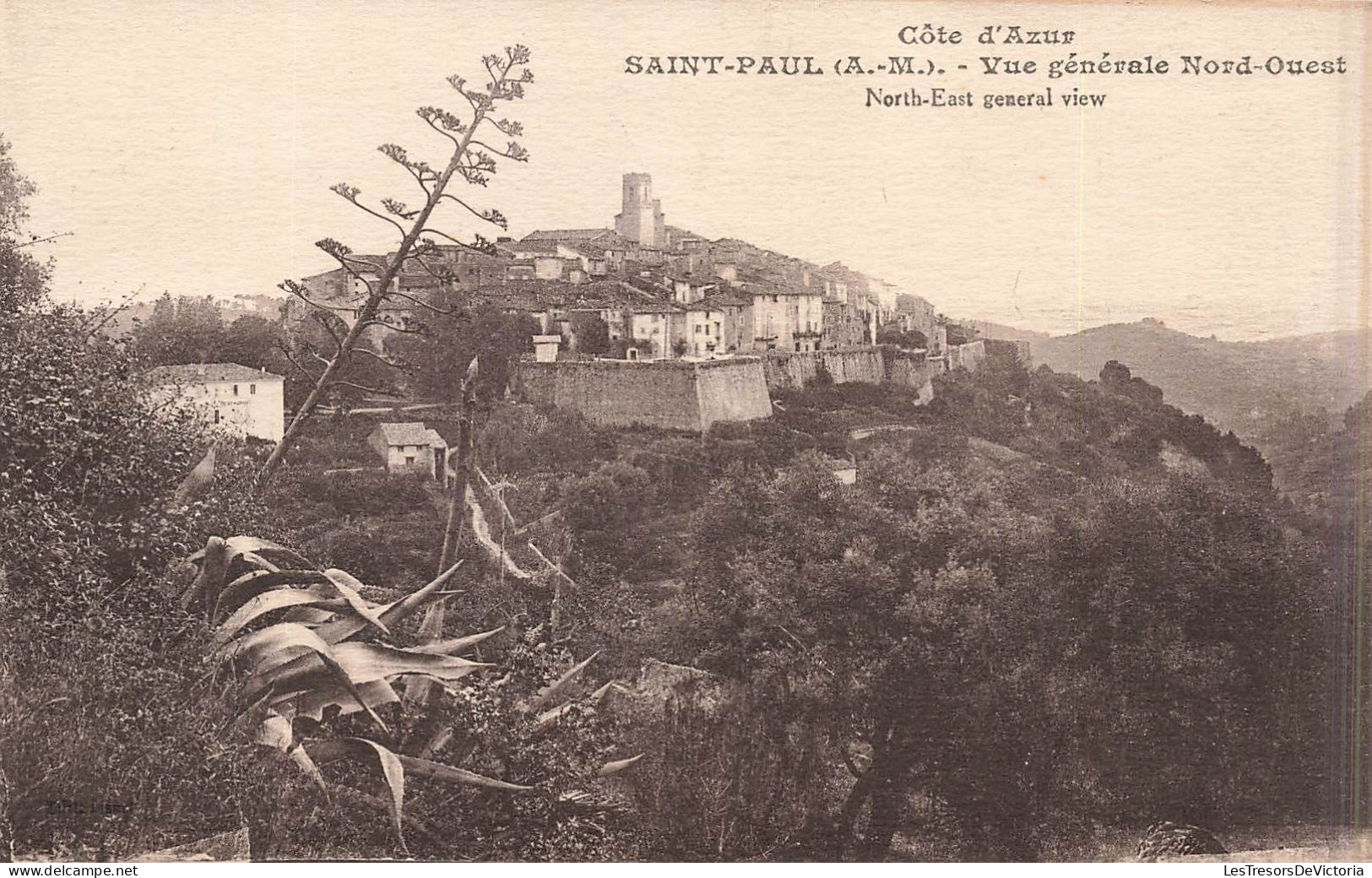 FRANCE - Saint Paul - Vue Générale Nord Ouest - Carte Postale Ancienne - Saint-Paul