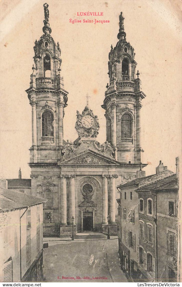 FRANCE - Lunéville - Eglise Saint Jacques - Carte Postale Ancienne - Luneville