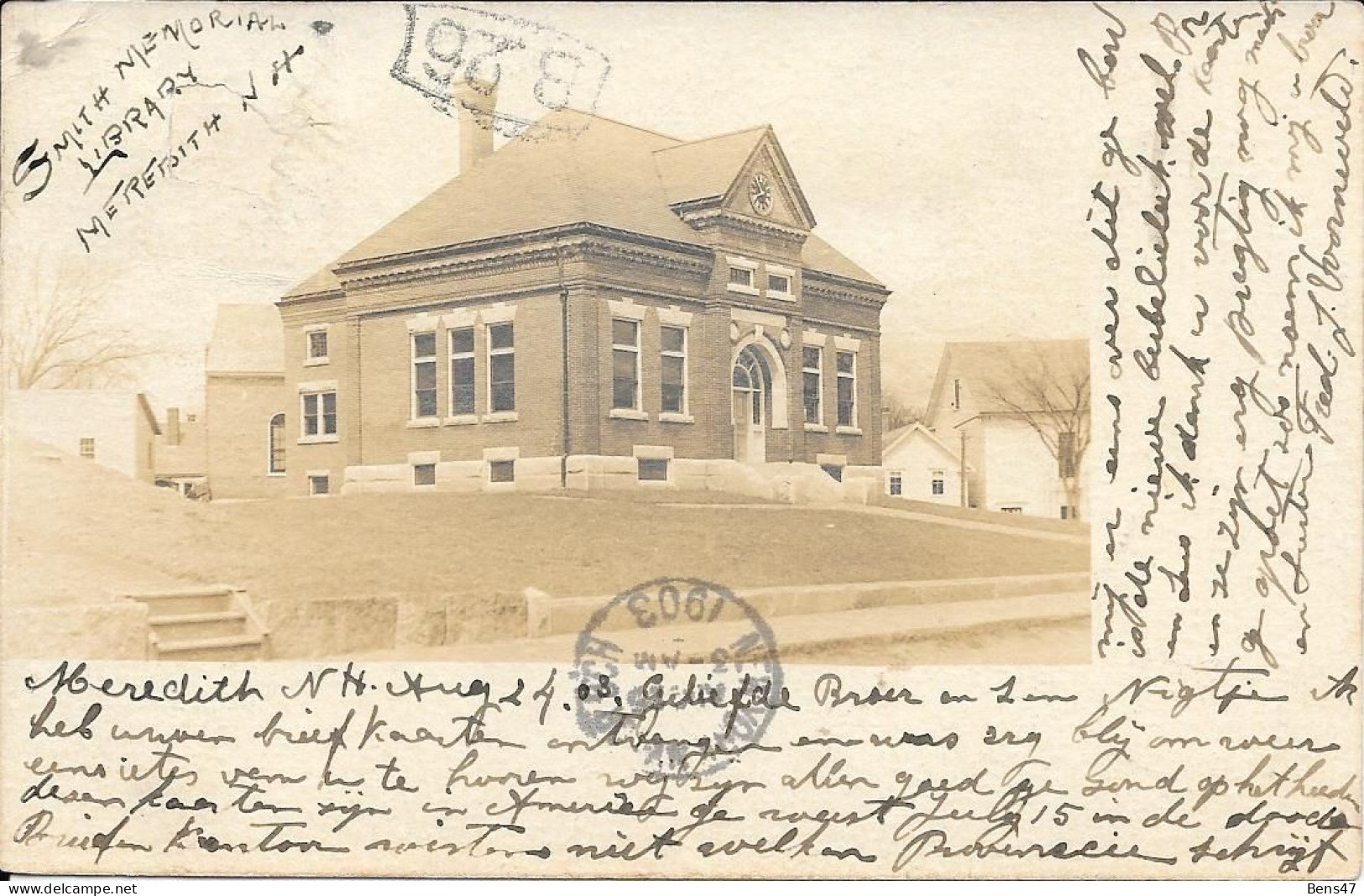 Meredith -USA- Smith Memorian Library - Other & Unclassified