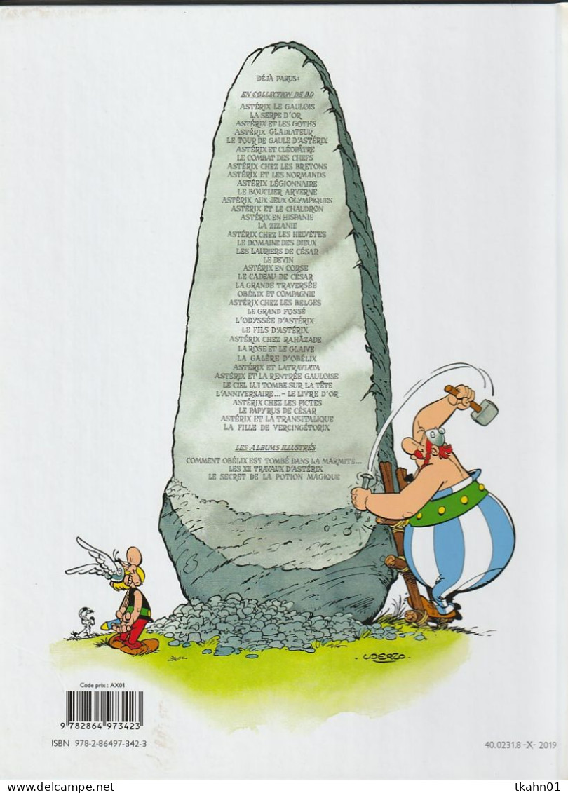 ASTERIX " LA FILLE DE VERCINGETORIX  " ALBERT-RENE EDITION-ORIGINALE  DE 2019 - Asterix
