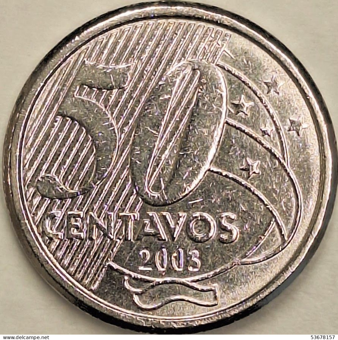 Brazil - 50 Centavos 2003, KM# 651a (#3272) - Brésil