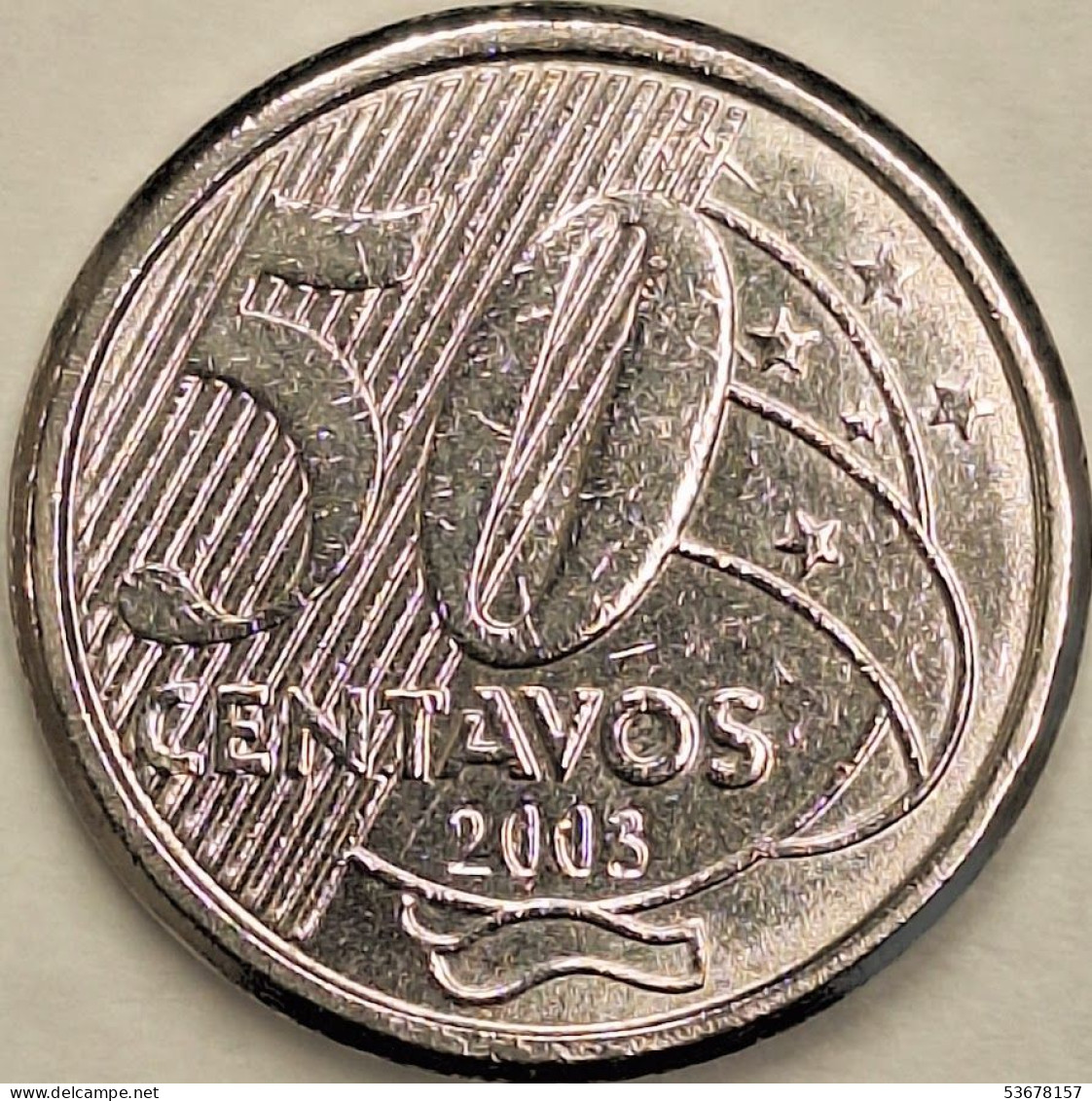 Brazil - 50 Centavos 2003, KM# 651a (#3272) - Brazil