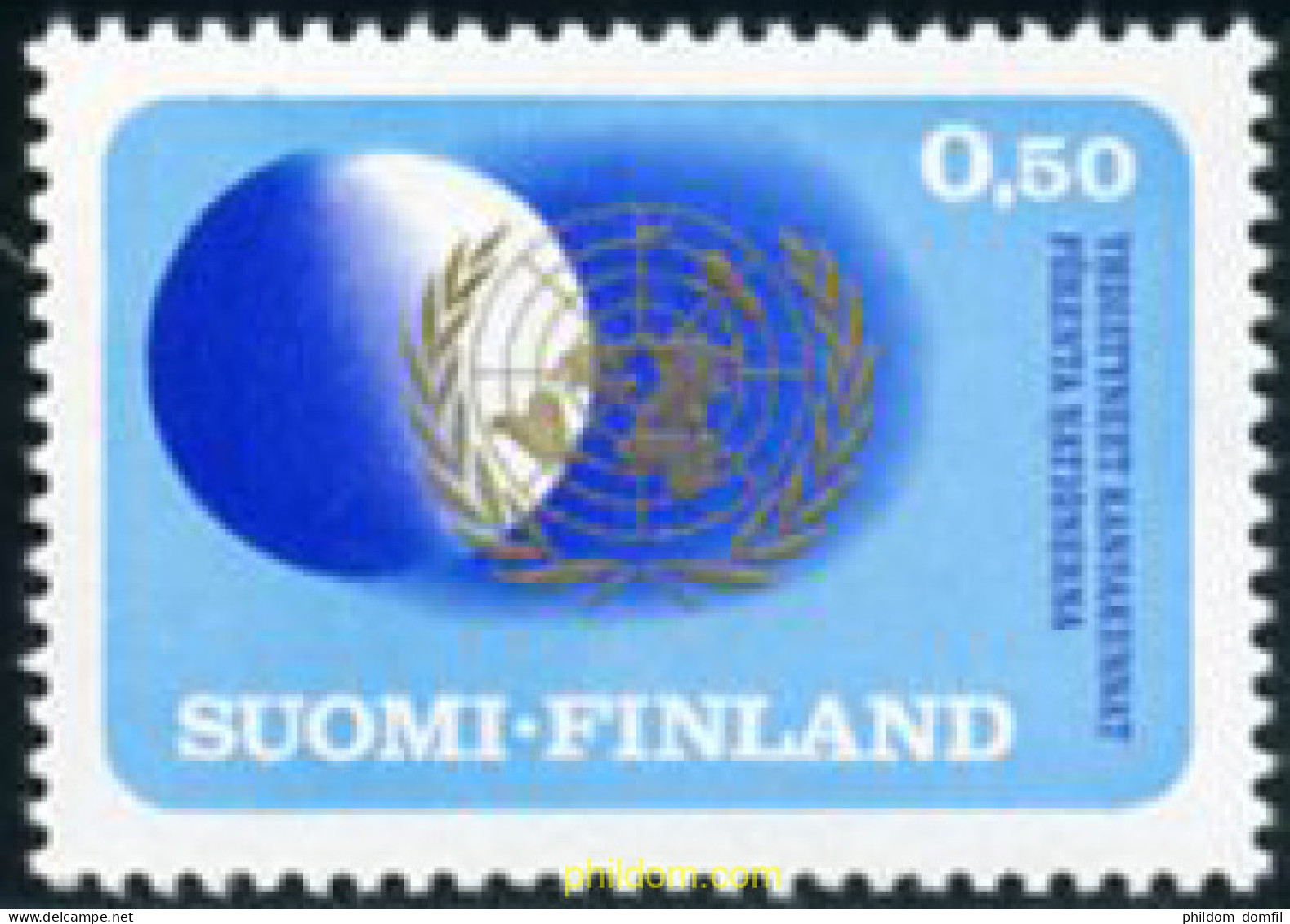 102887 MNH FINLANDIA 1970 25 ANIVERSARIO DE LAS NACIONES UNIDAS - Neufs
