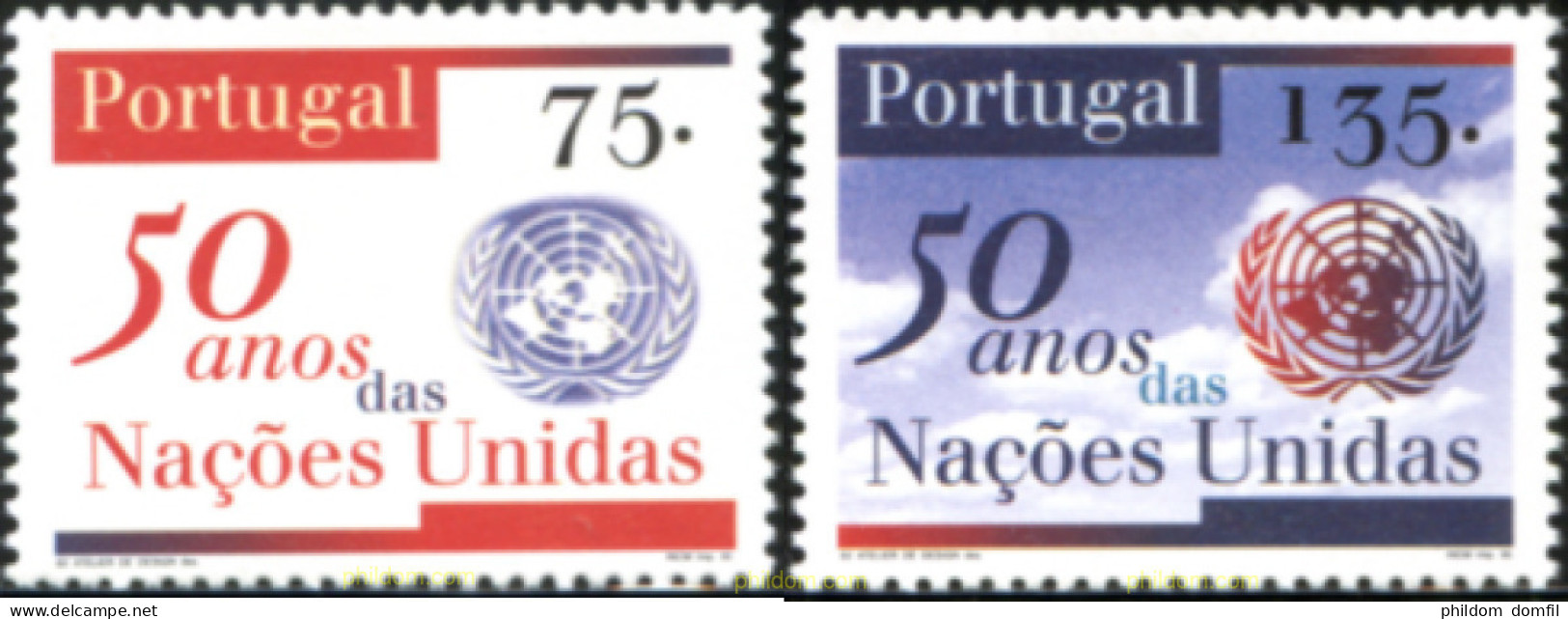 140974 MNH PORTUGAL 1995 50 ANIVERSARIO DE LA ONU - Andere & Zonder Classificatie