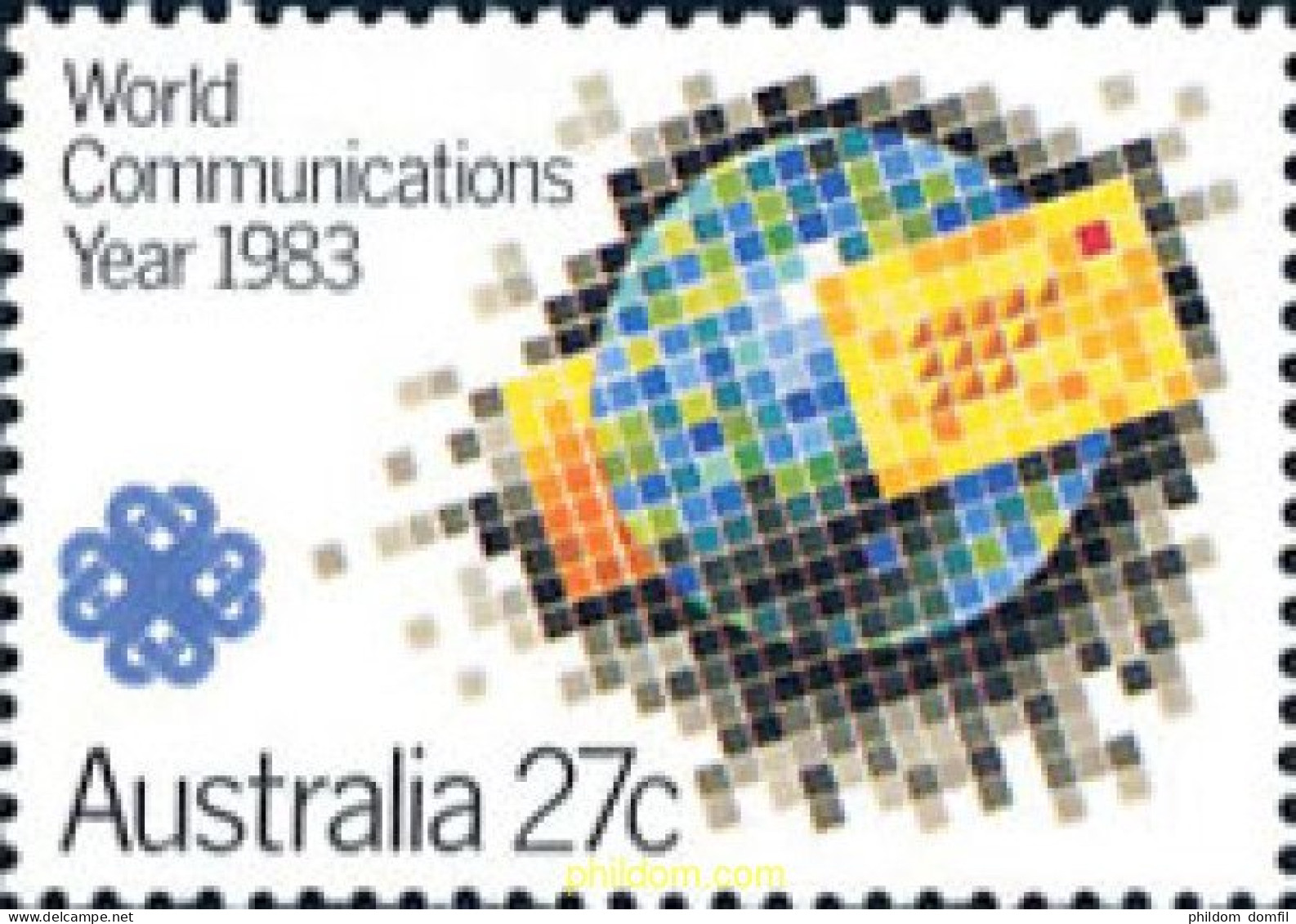 159488 MNH AUSTRALIA 1983 AÑO MUNDIAL DE LAS COMUNICACIONES - Neufs
