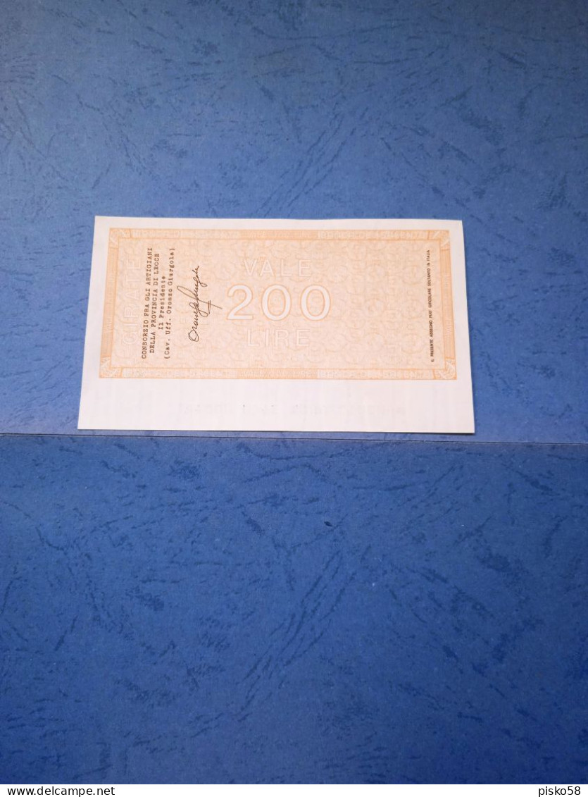 La Banca Del Salento-200 Lire-1.4.1977-unc - [10] Chèques