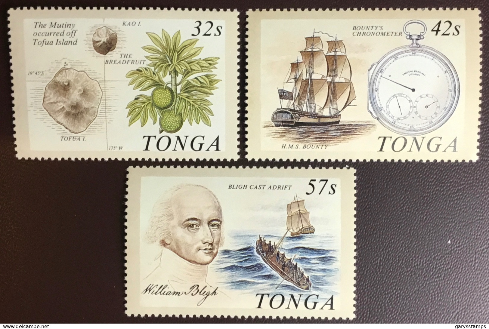 Tonga 1989 Bounty Anniversary Fruit MNH - Tonga (1970-...)