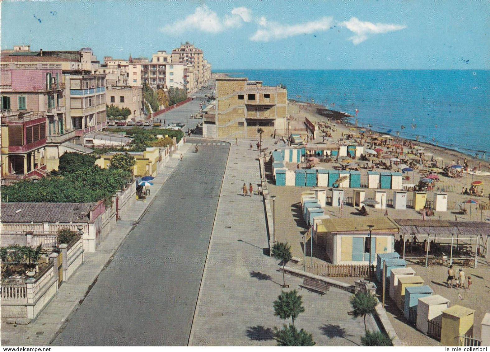 Cartolina Margherita Di Savoia ( Barletta - Trani - Andria ) Lungomare Lido - Barletta