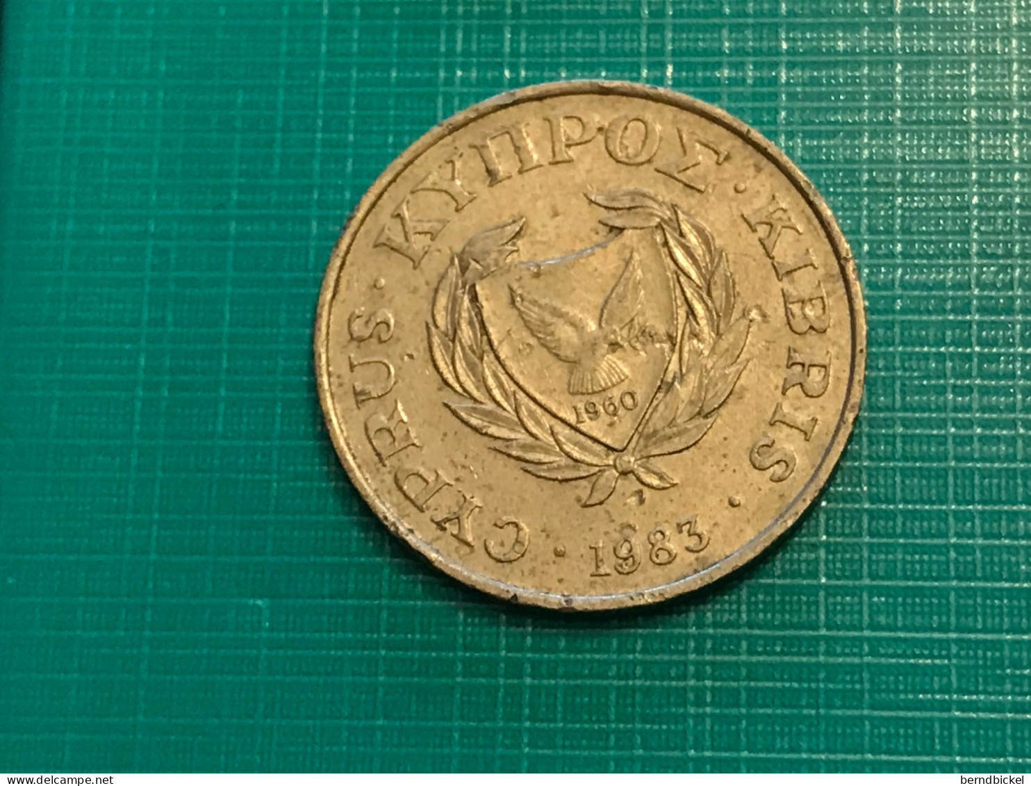 Münze Münzen Umlaufmünze Zypern 5 Cent 1983 - Zypern