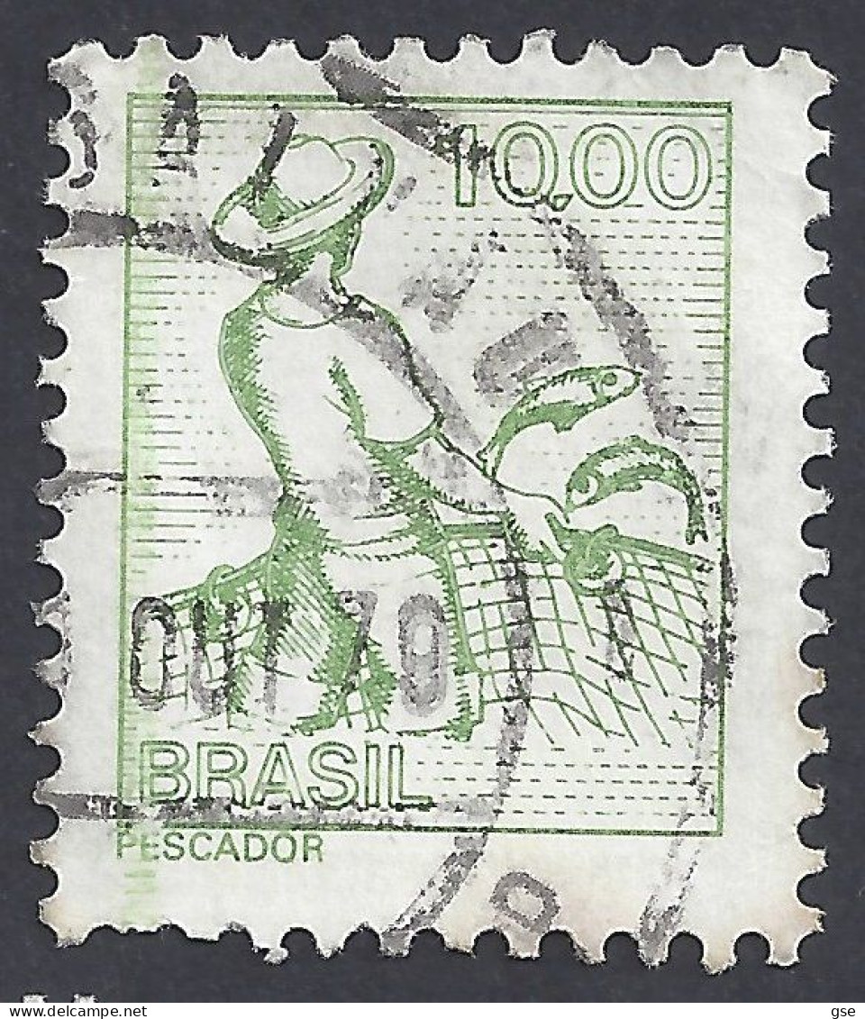 BRASILE 1977 - Yvert 1250° - Serie Corrente | - Used Stamps