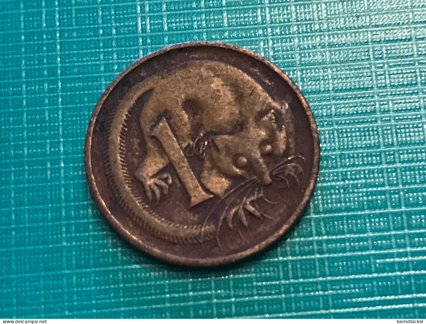 Münze Münzen Umlaufmünze Australien 1 Cent 1972 - Cent