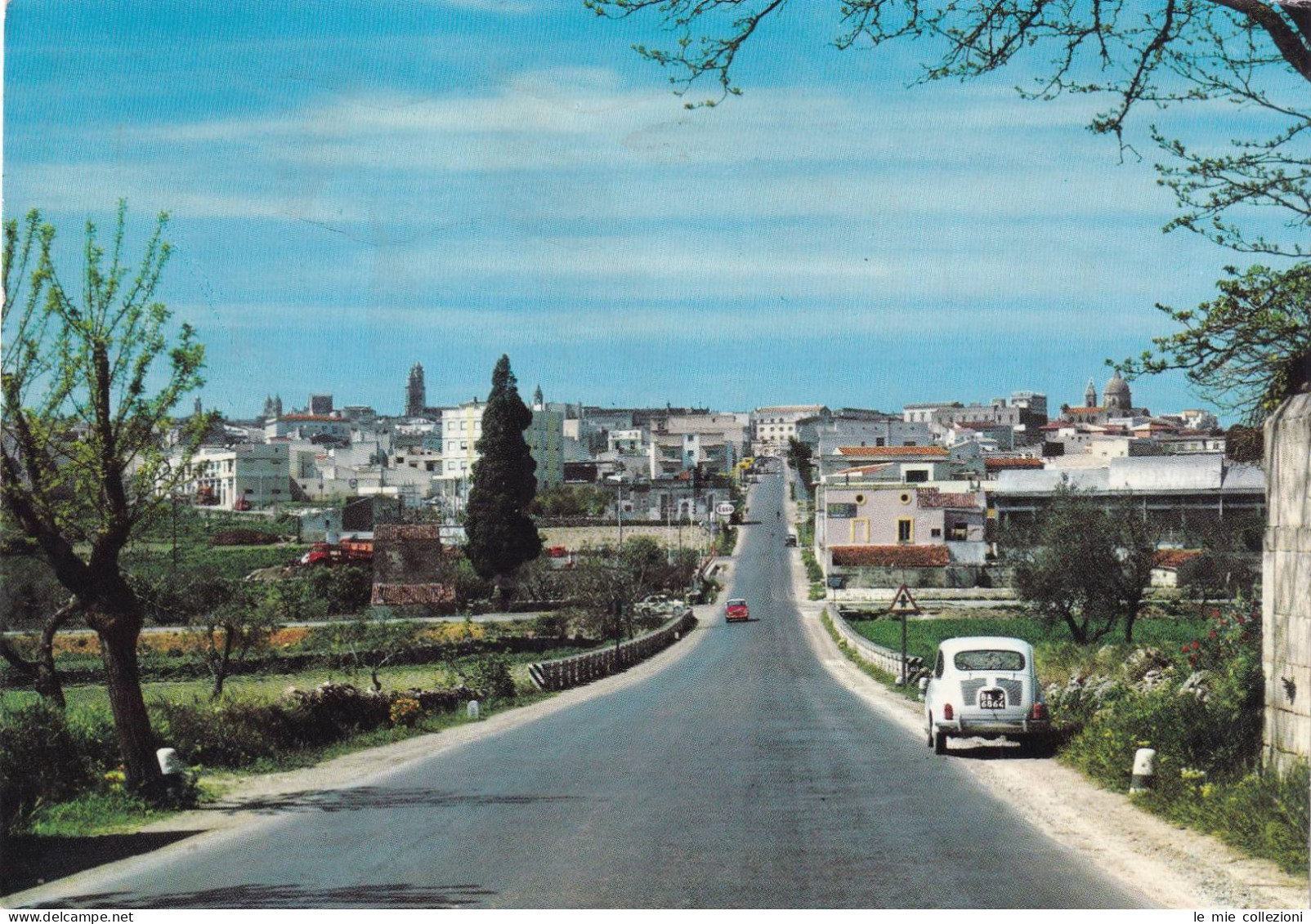 Cartolina Altamura - Panorama Da Via Bari - Altamura