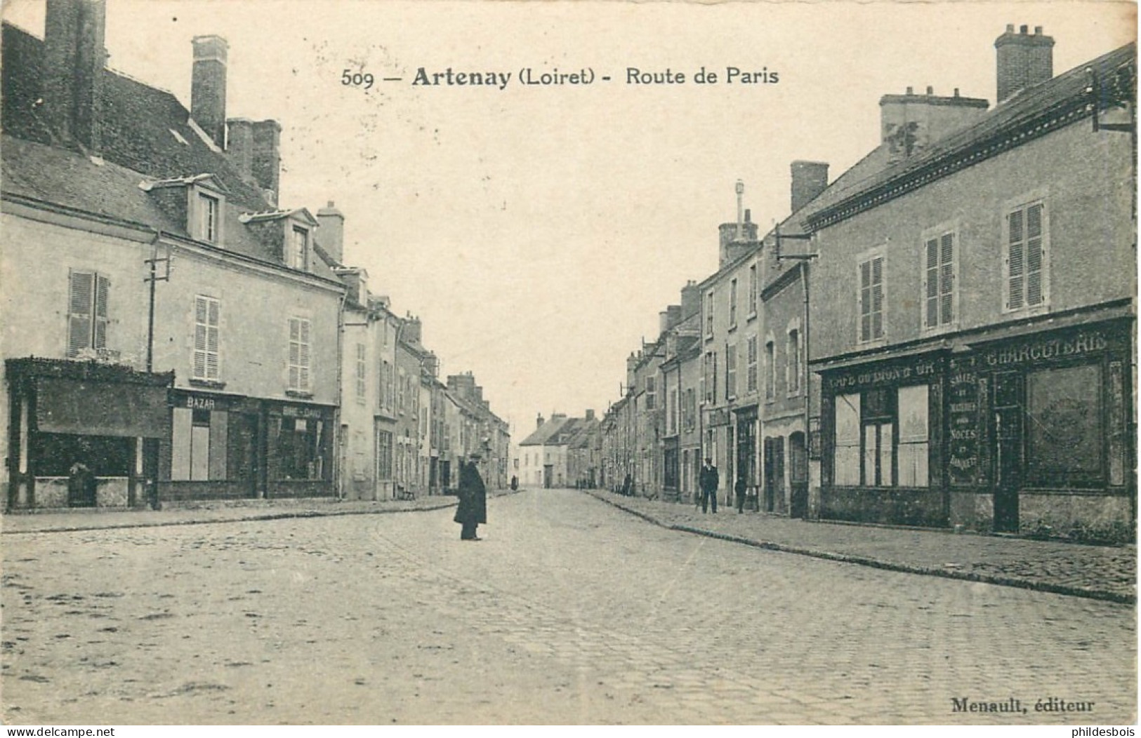 LOIRET  ARTENAY  Route De Paris - Artenay