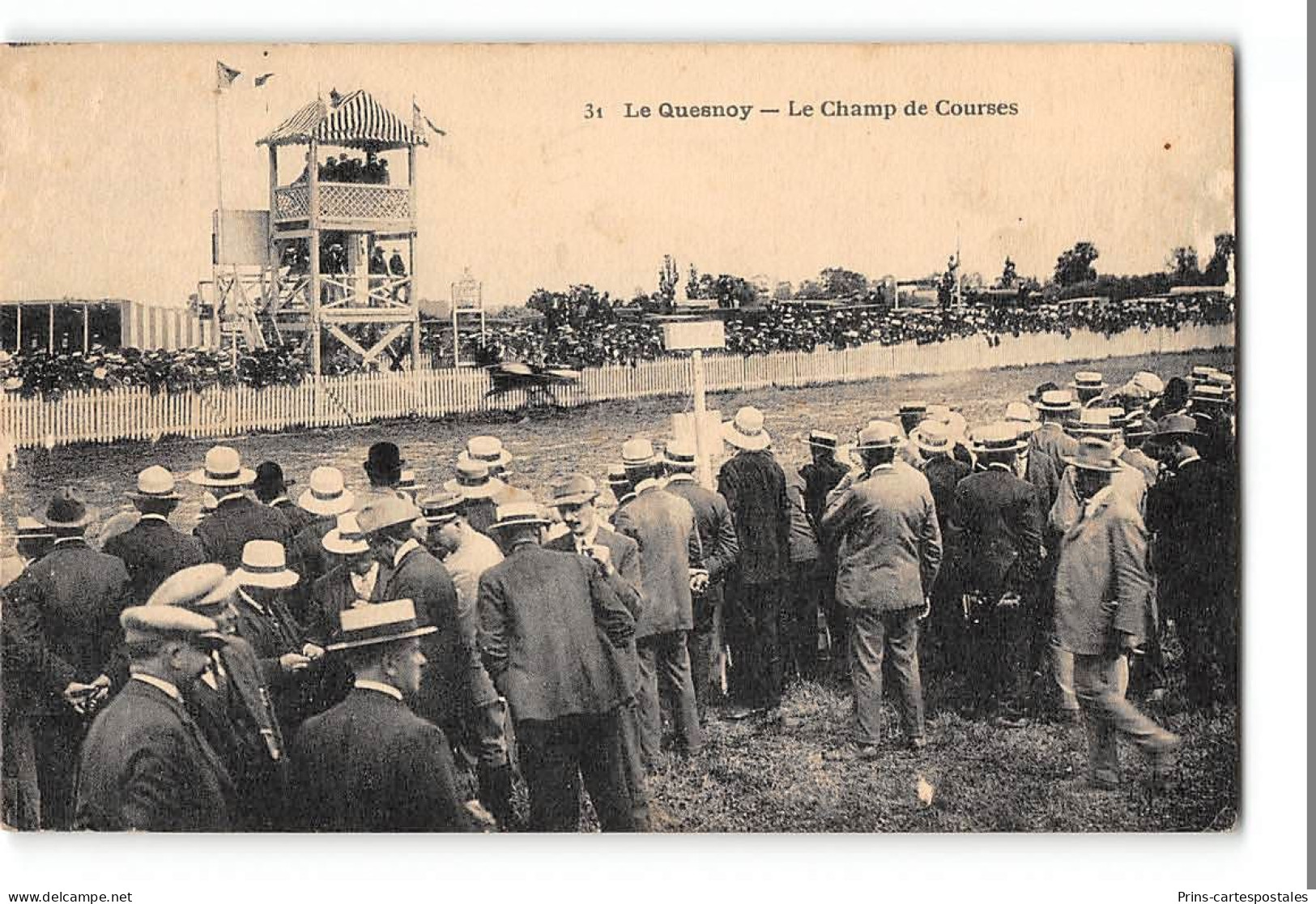 CPA 59 Le Quesnoy Le Champ De Courses - Le Quesnoy